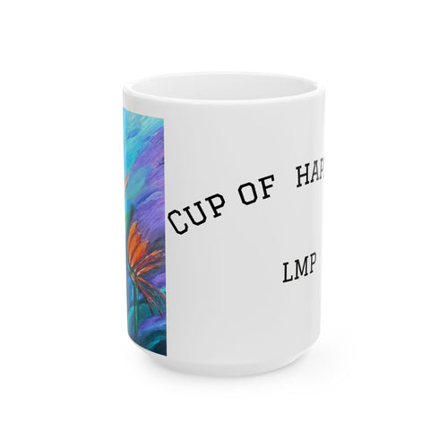 Cup of Happiness Birds of Paradise LMP Ceramic Mug, (11oz, 15oz)